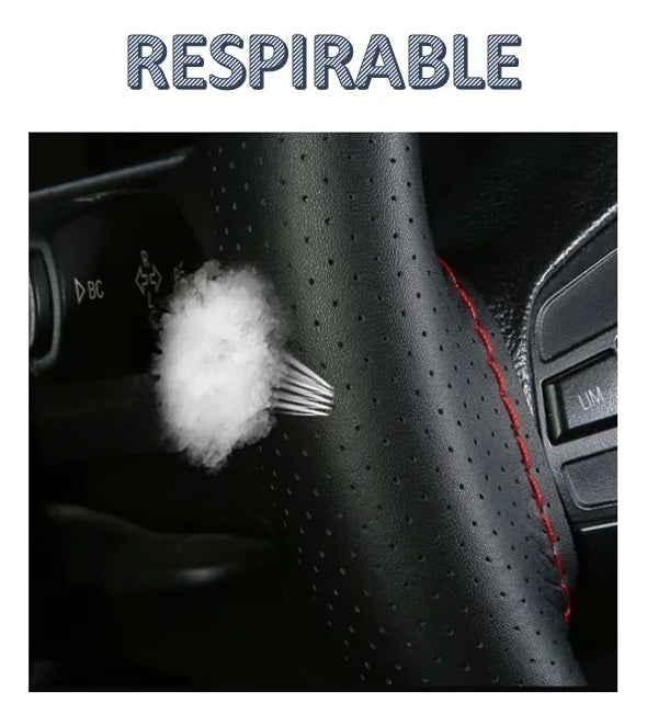 Funda Protector Cubrevolante Piel Premium Auto Camioneta