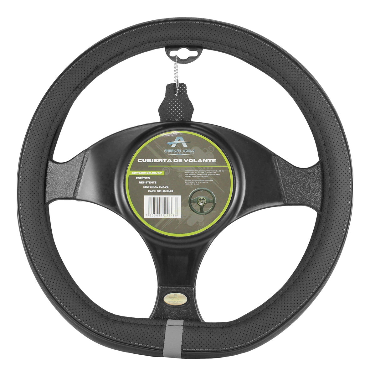 Funda Protector Cubrevolante Piel Premium Auto Camioneta