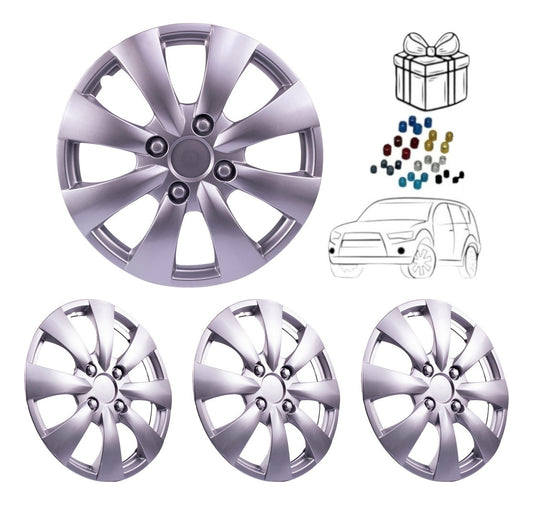 Tapones Optimus Rin 14  Color Gris Estilo Clásico