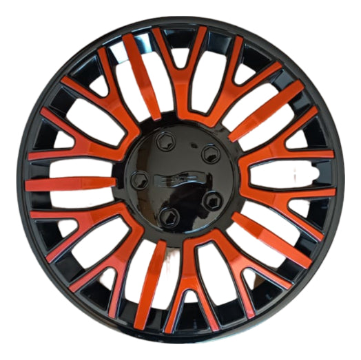 4 Tapon Polveras Deportivo Legara Rojo Rin 15 Tipo Original