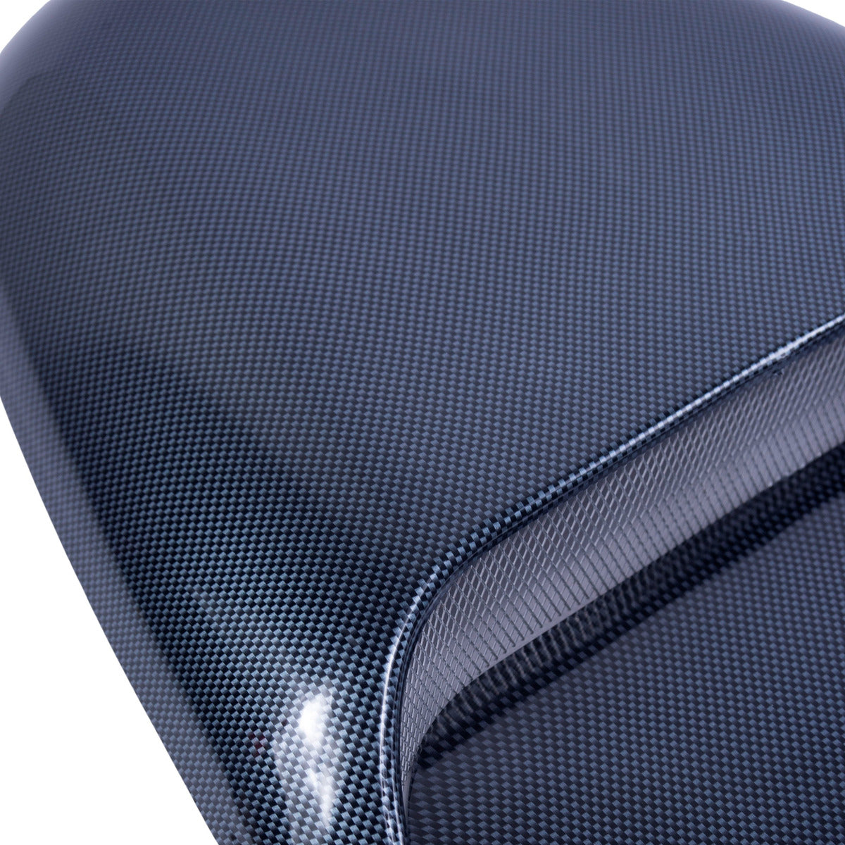 Toma De Aire Para Cofre Rejilla Deportivo Tipo Fibra De Carb