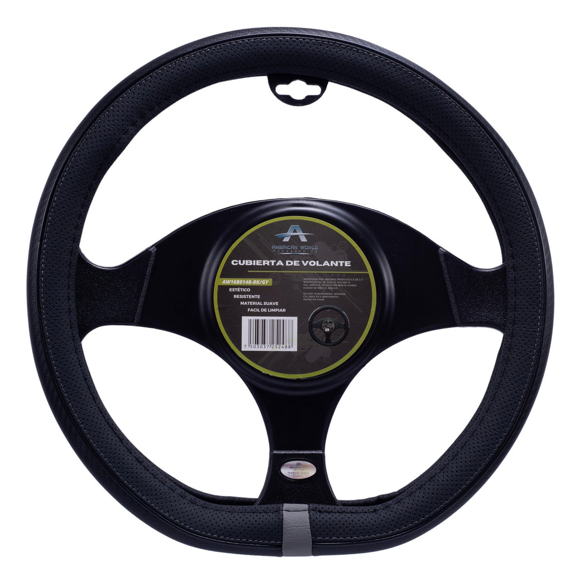 Funda Protector Cubrevolante Piel Premium Auto Camioneta