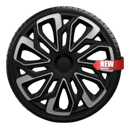 Tapones De Lujo Europeos Estilo Cromo Estoril Para Rines