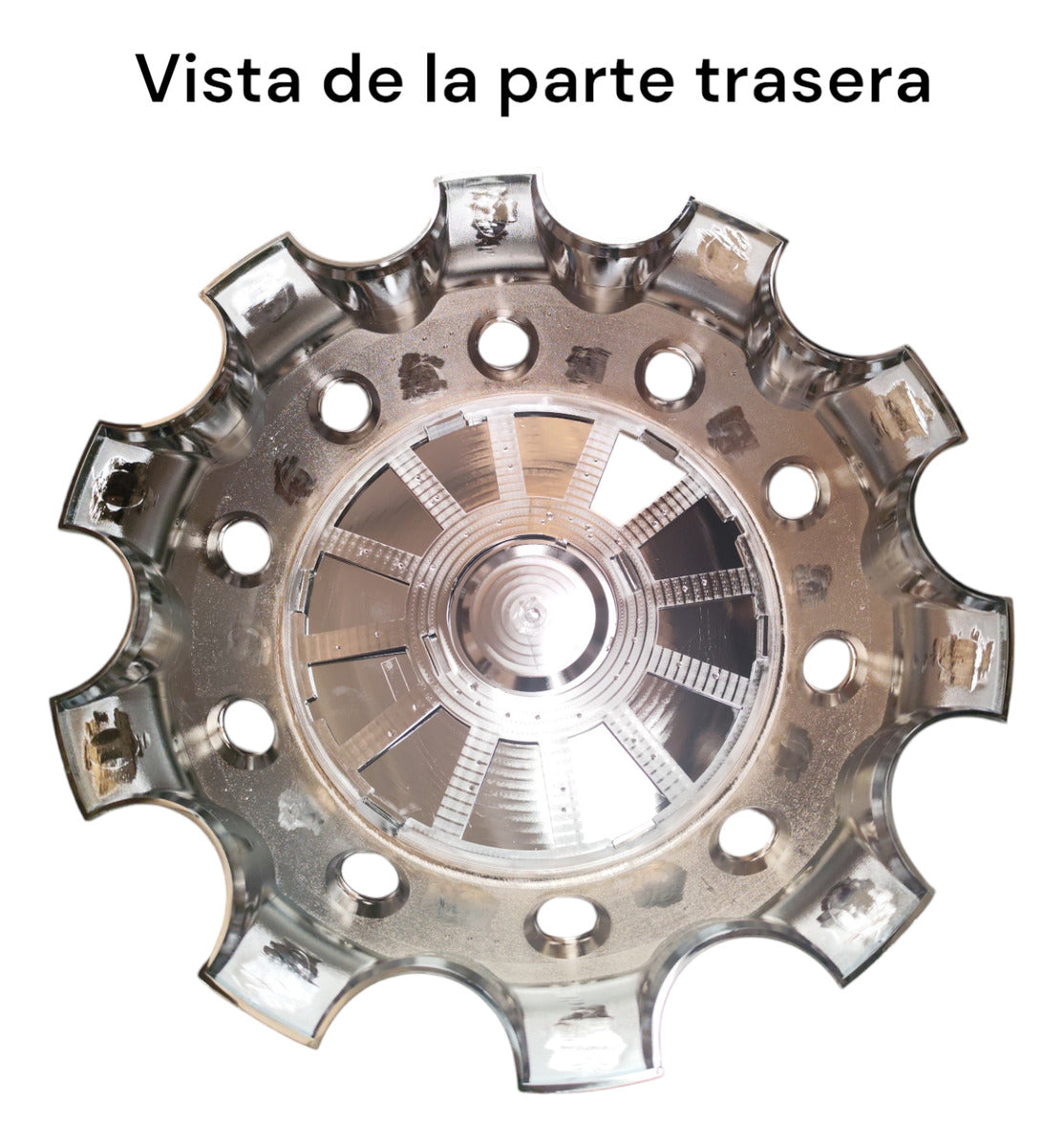 Tapón Copa De Rines Tracto Camión Delanteros Con Llave Hex