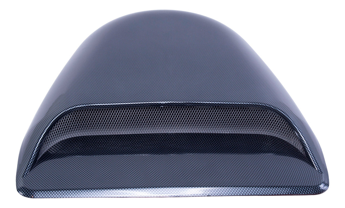 Toma De Aire Para Cofre Rejilla Deportivo Tipo Fibra De Carb