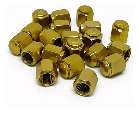 5 Tapón Pivote Válvula Cubre Llanta Aluminio Auto Moto Bici