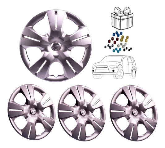 4 Tapones Polveras Llanta Rin 16 Chevrolet Tipo Original