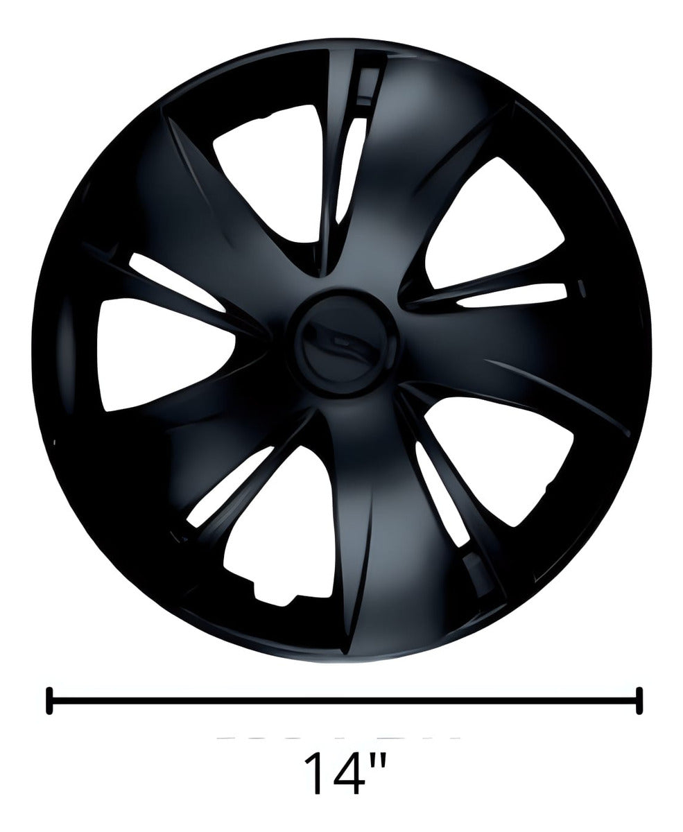 4 Tapones Polveras Rin 14 Para Nissan March Deportivos