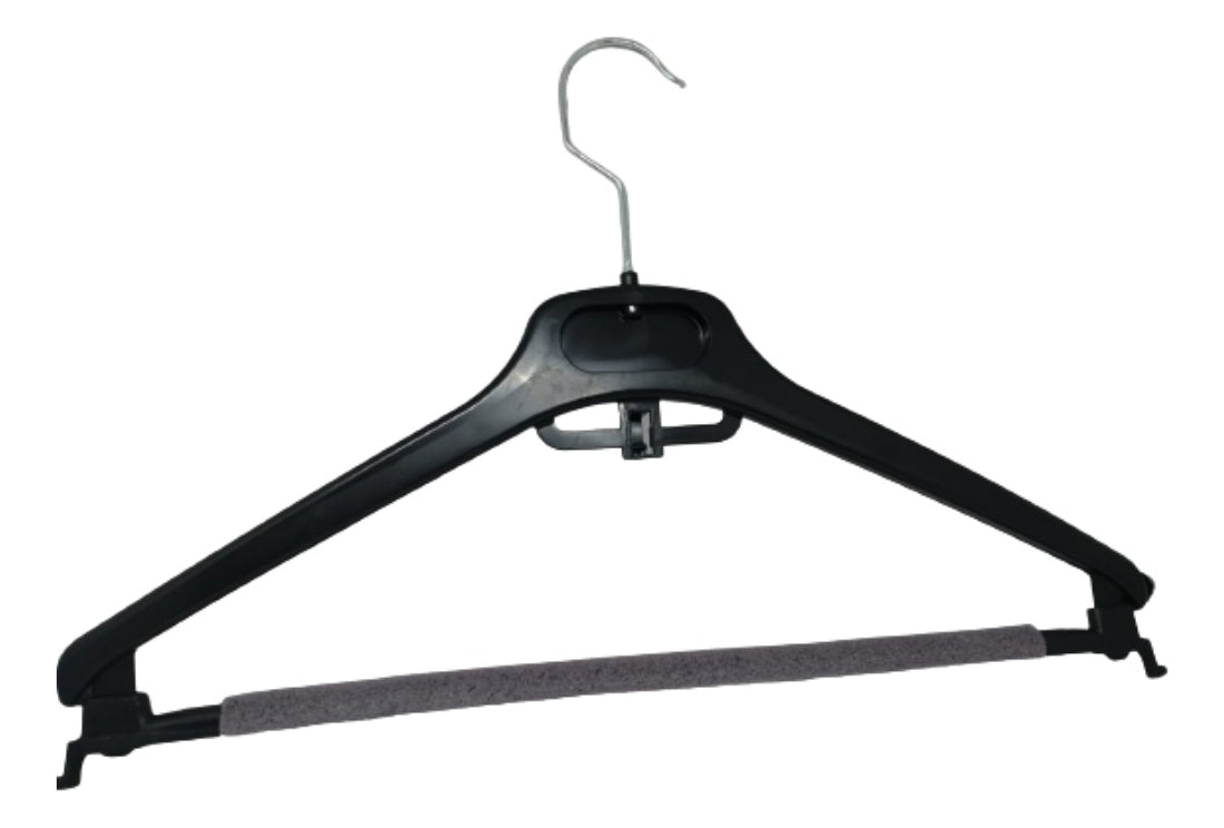 25 Ganchos De Plástico Para Ropa Con Antiderrapante