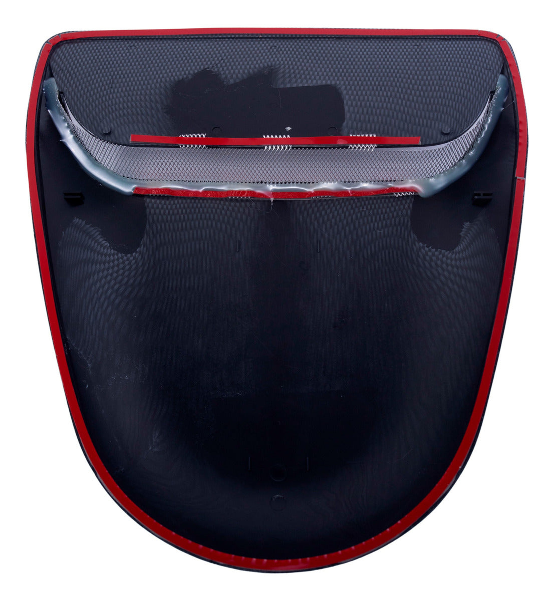 Toma De Aire Para Cofre Rejilla Deportivo Tipo Fibra De Carb