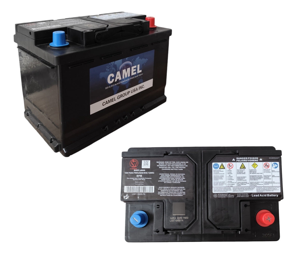Batería Para Carro Optima Efb 41 47 48 Lth