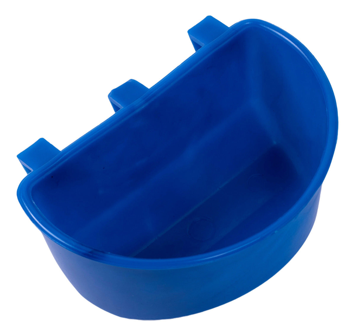 Comedero Media Luna Para Gallo O Ave Azul 20 Pz + 3 Regalo