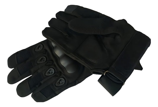 Guantes Negros Para Motocicleta Con Dedos Táctiles