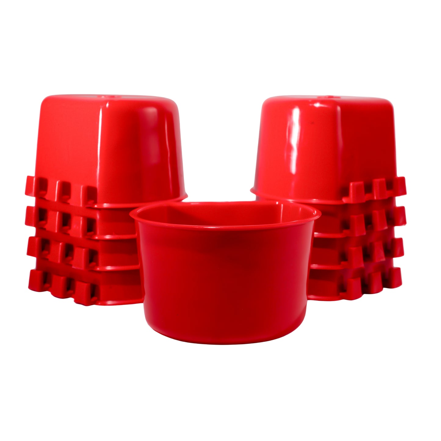 Comedero Gallo 30p, 10c/u Champions, Media Luna, Medio Litro