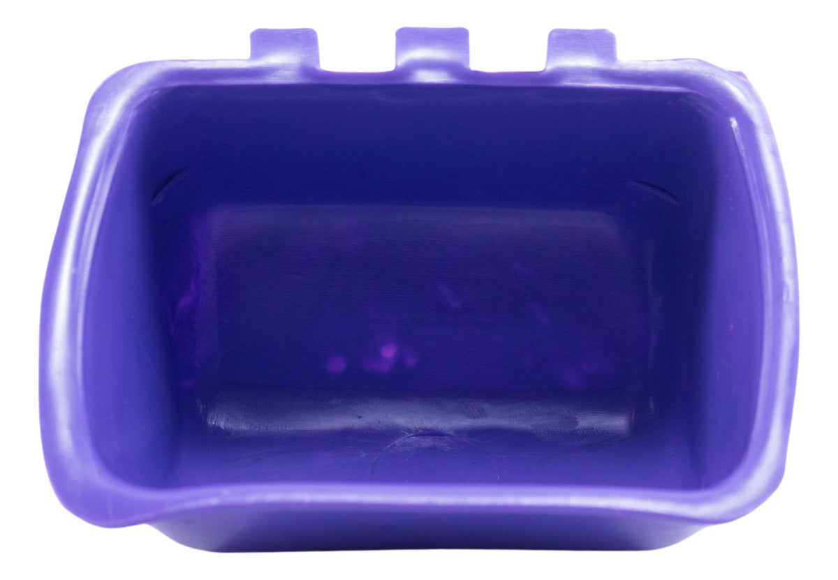 Comederos Gallos Champions Morado  50 Pz + 3 De Regalo