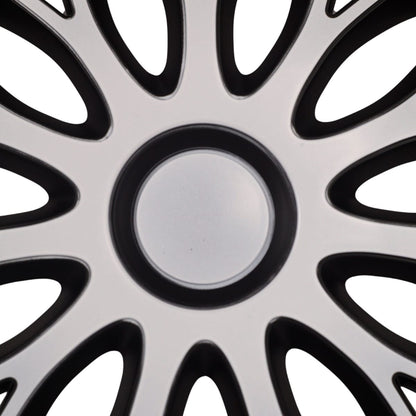 4 Tapones Lujo Europeos Mugello Blanco Negro Rin 13 Deportiv