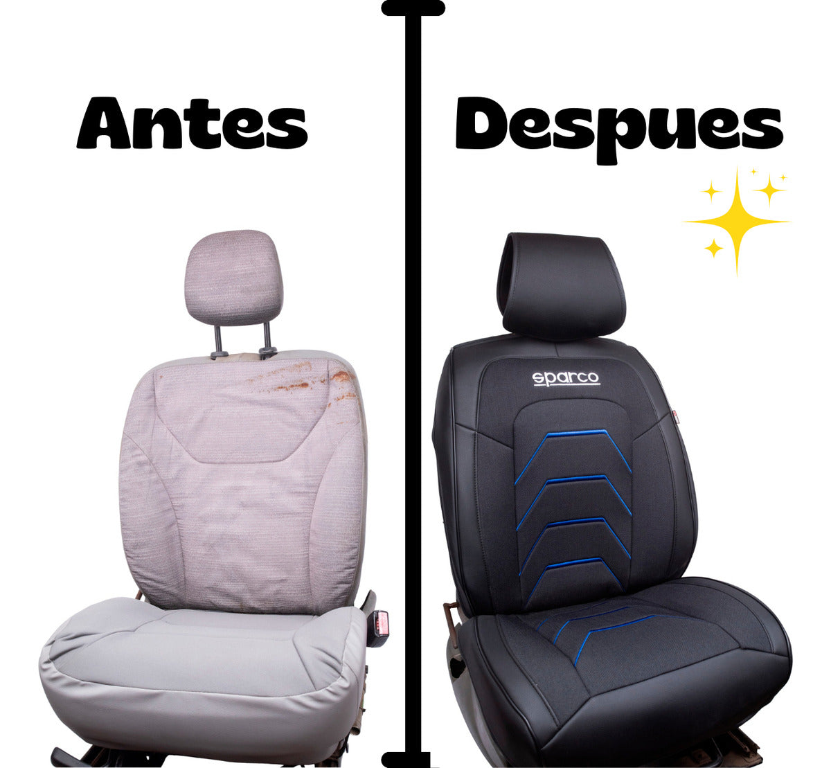 Funda Sparco Azul Universal Para Asiento De Automovil