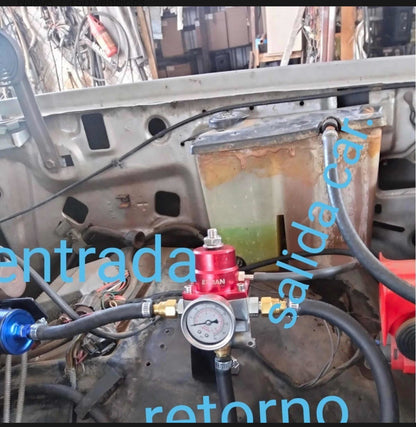 Regulador De Presión De Combustible  Psi  0 - 150 Carburador