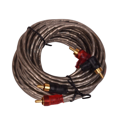 Kit Instalación Cable Rca Amplificador Audio Auto 8ga