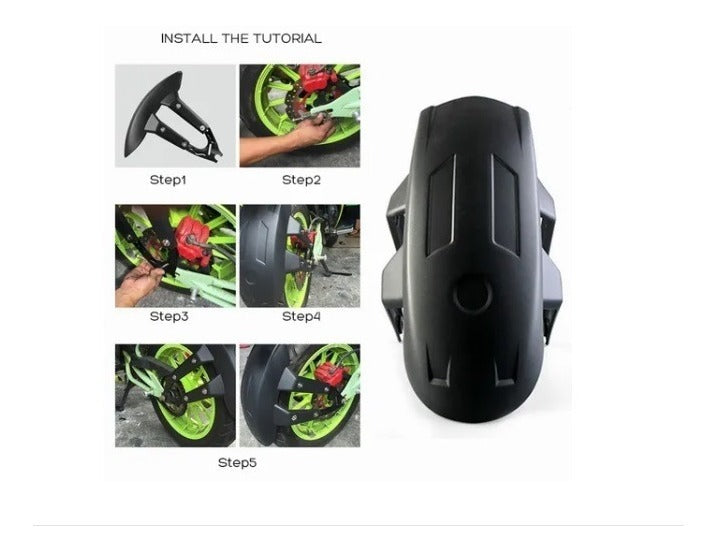 Salpicadera Lodera Motocicleta Metal Vento Rocketman 250