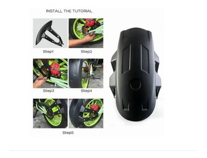 Salpicadera Lodera Motocicleta Metal Vento Rocketman 250