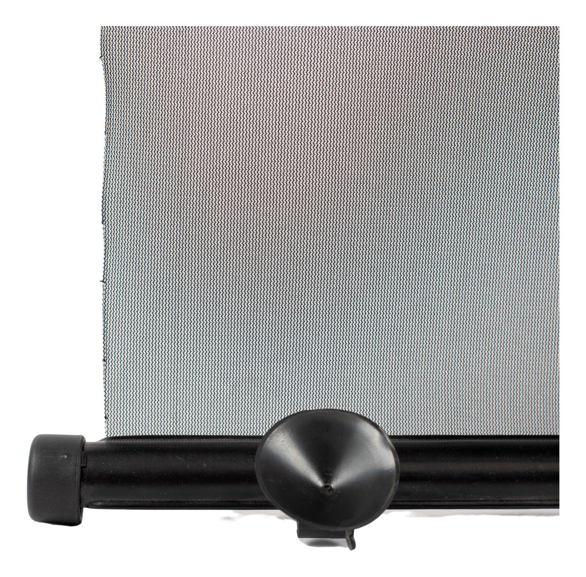 2 Parasol Retráctil Enrollable Lateral 40x45 Cms Negro