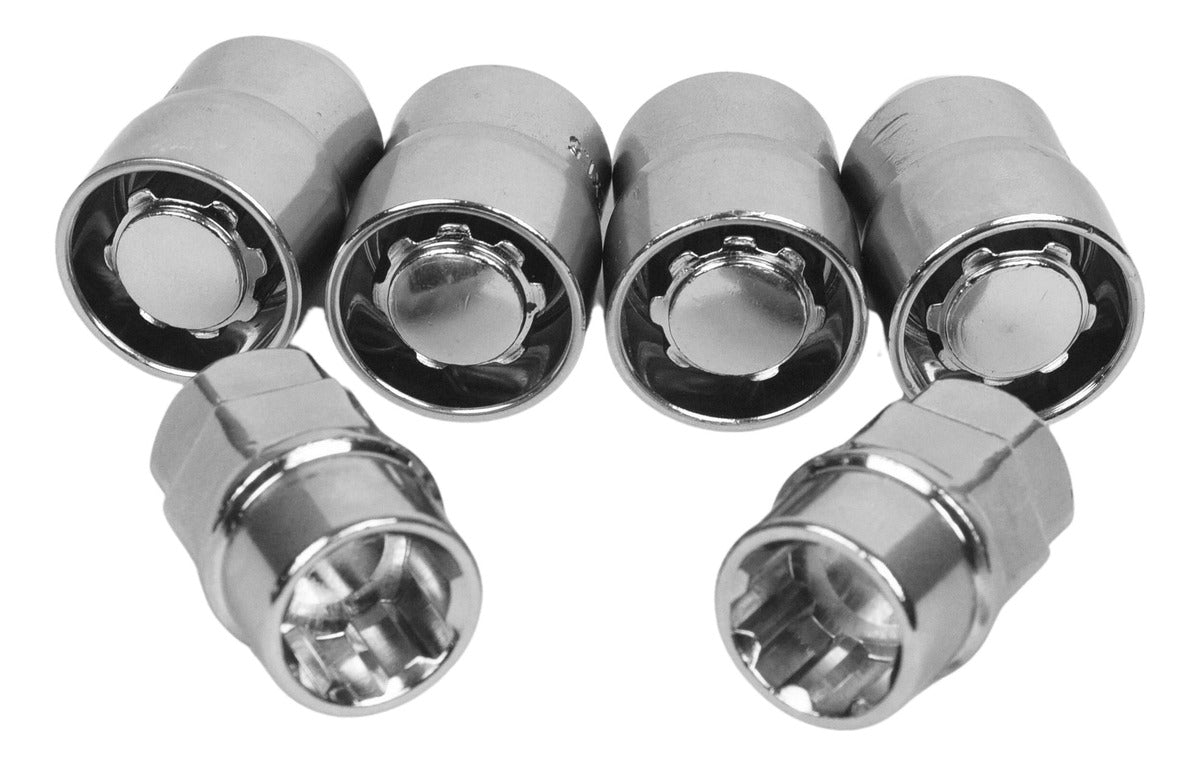 Seguro De Rin 12*1.5 Birlos 2 Llaves Auto Camioneta Llanta