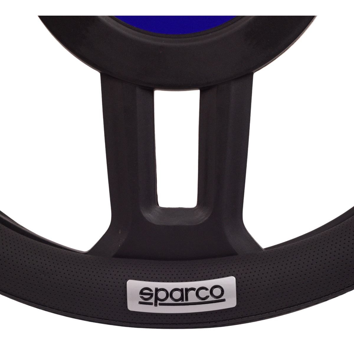 Cubre Volante Auto Sparco Placa Negro Deportivo Elegante