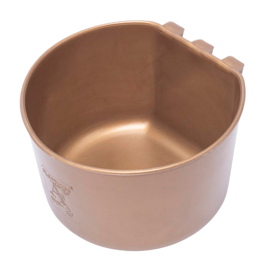 PLÁSTICOS AF Comederos y Bebederos Jaula de 1.2 L Dorado para Aves, Pericos, Gallos y Pájaros, Kit de 5 Piezas. para Alimento Húmedo, Seco, Semillas y Alpiste. Dispensador y Alimentador para Jaula.