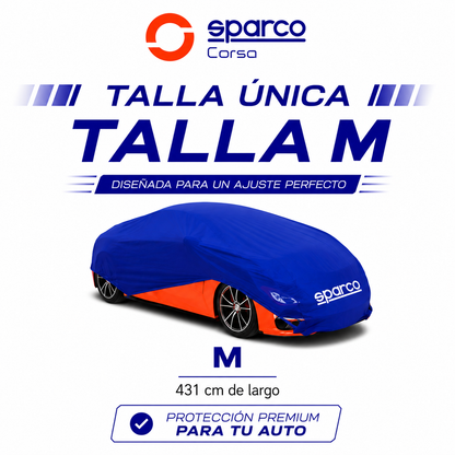 Cubierta Funda Para Coche Sparco Azul Mediana Cover