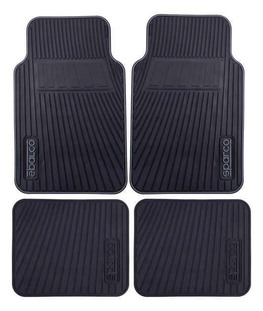 Alfombra Tapete Gris Para Auto Camioneta Uso Rudo Universal