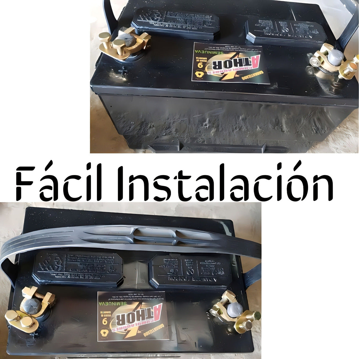 Terminales Sencillas De 2 Tornillos Para Batería Paquete 5