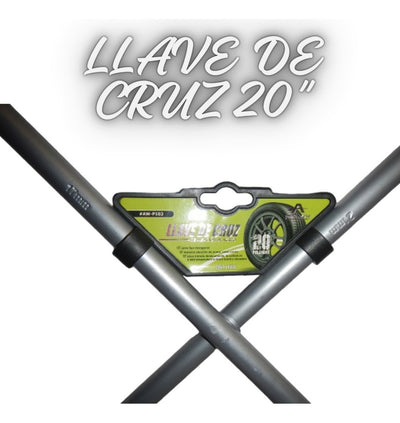 Llave De Cruz 20  Universal Cromada Llanta Auto/camioneta
