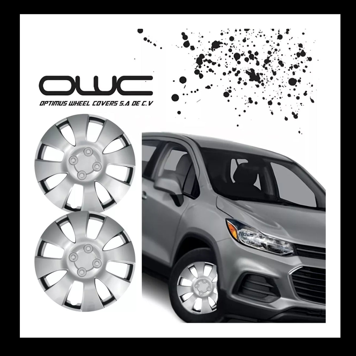 4 Tapones Polveras Deportivos Gris Rin 15