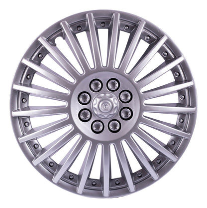 4 Tapones Polveras Llanta Rin 15 Gris Deportivo