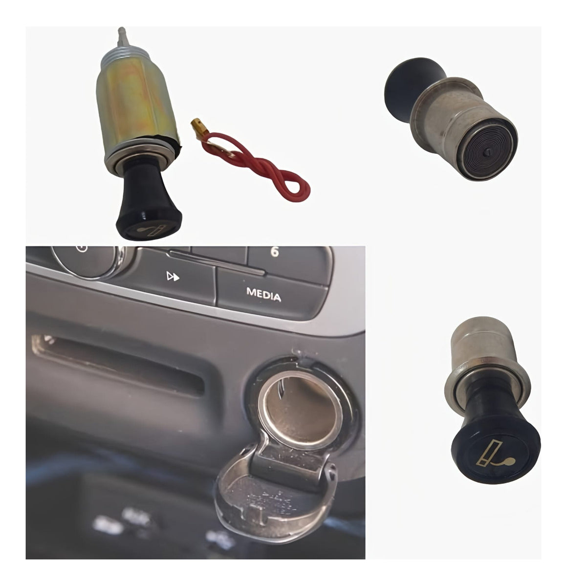 Encendedor Eléctrico Para Auto/camioneta Universal Con Luz