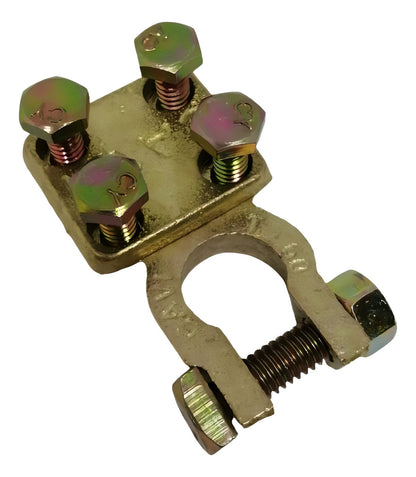 Terminal De 4 Tornillos Reforzada Para Auto/ Camión 5 Piezas