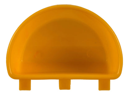 Comedero Media Luna Gallo Pollo Amarillo 20 Pz Más 3 Regalo