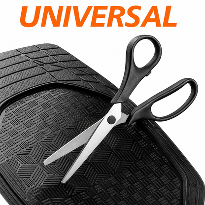 Tapete Uso Rudo De Charola Grecia Carbon Matte 4 Pzs