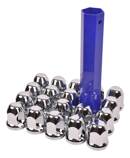 Tapón Copa De Rines Tracto Camión Trasero Con Llave Hex