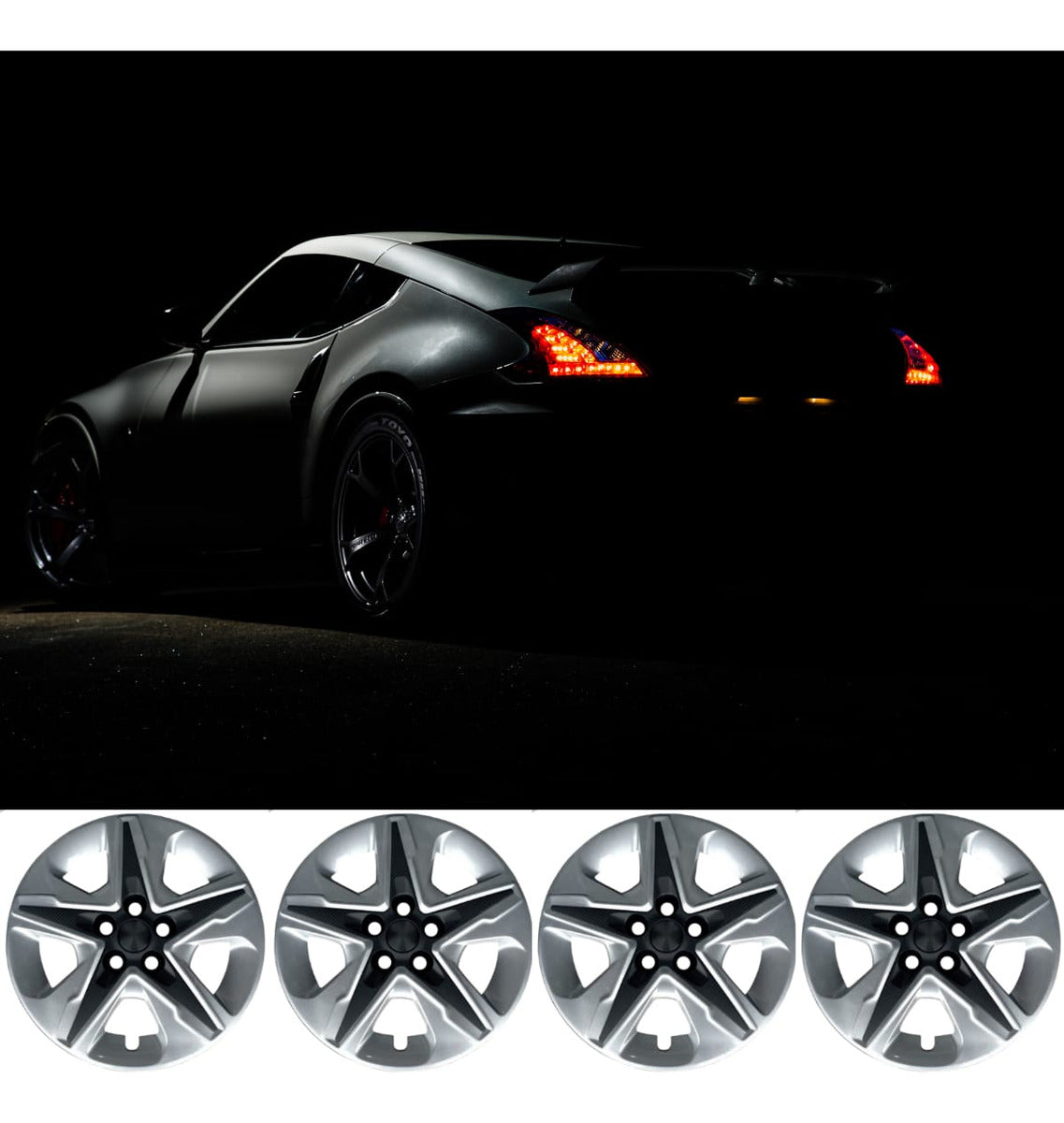 4 Tapones Polvera Estrella Rin 15 Deportivo