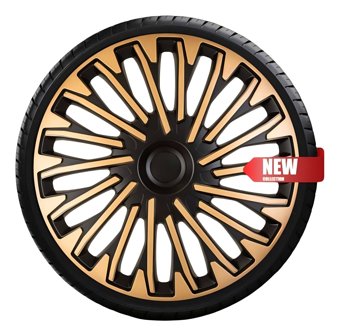 Tapones De Lujo Europeos Dorado Negro Estilo Soho Para Rin