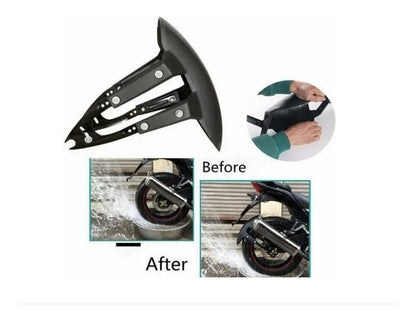 Salpicadera Lodera Motocicleta Metal Vento Rocketman 250