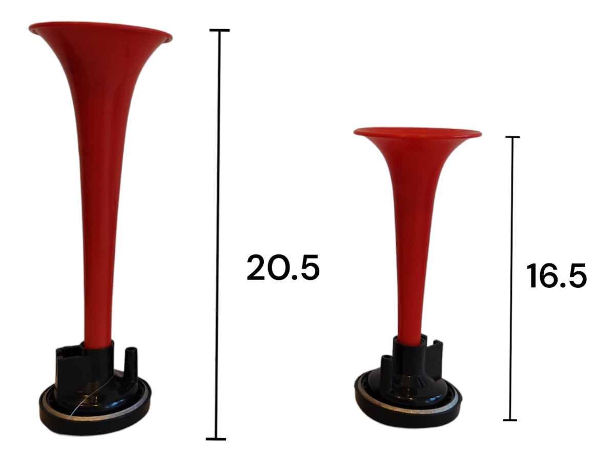 Corneta Claxon Doble Con Compresor Aire 12v Auto Camioneta