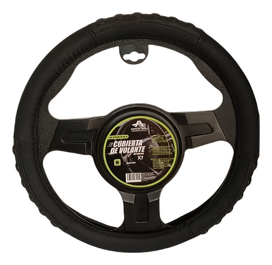 Funda Cubrevolante Deportivo Auto Camionet Premium X7 Negro