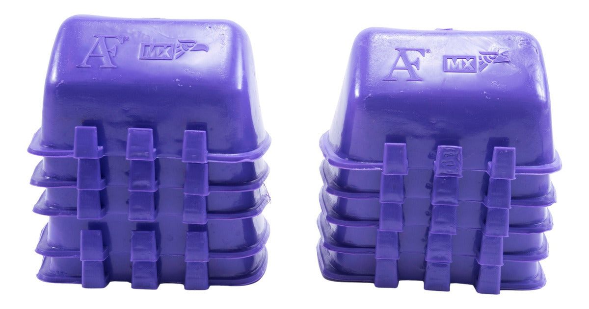 Comedero Champions Ave Gallo Jaula Morado 20 Pz + 3 Regalo