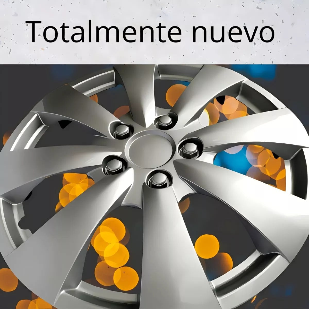 Tapones Optimus Rin 15  Color Gris Estilo Clásico