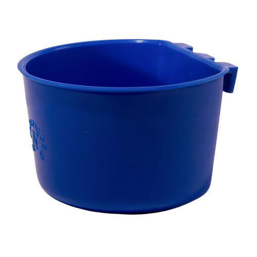 PLÁSTICOS AF Comederos y Bebederos Jaula de 600 ml Azul para Aves, Pericos, Gallos y Pájaros, Kit de 5 Piezas. para Alimento Húmedo, Seco, Semillas y Alpiste. Dispensador y Alimentador para Jaula.