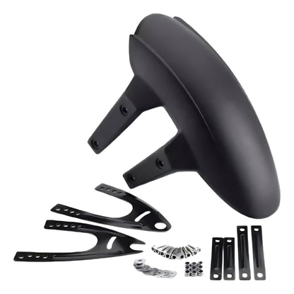 Salpicadera Para Moto Trasera Lisa Negra Universal
