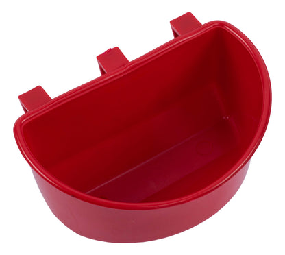 50 Bebederos Comederos Para Gallo Media Luna Rojo Y Azul